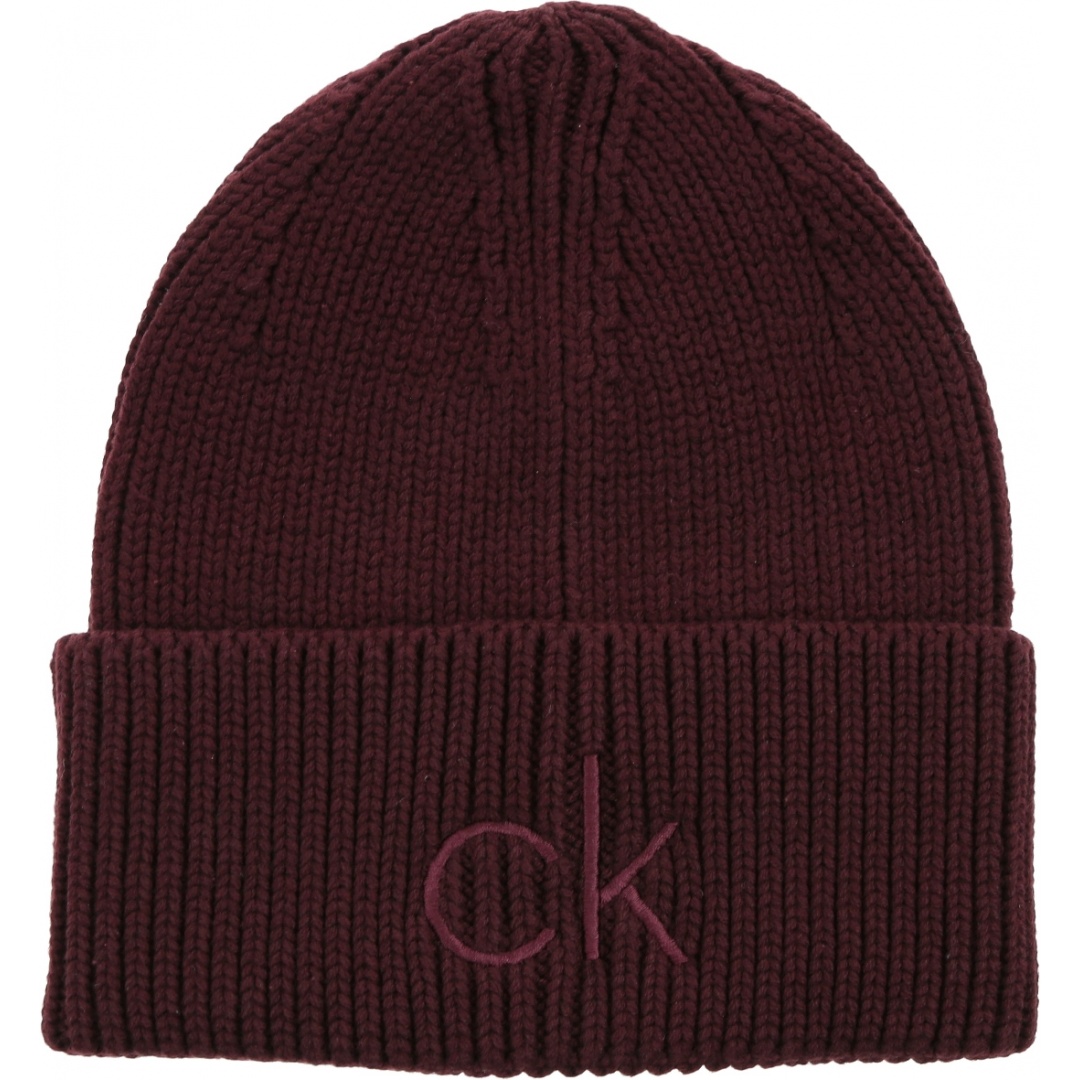 Czapka CALVIN KLEIN Beanie K60K607285 GDU