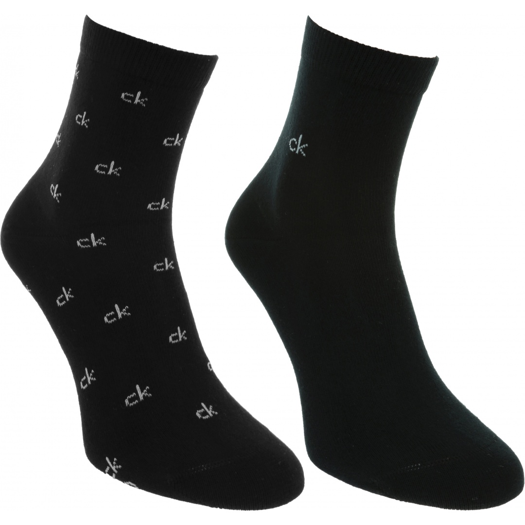 Skarpetki Damskie CALVIN KLEIN CK Women Organic Cotton 2P 100002168 001