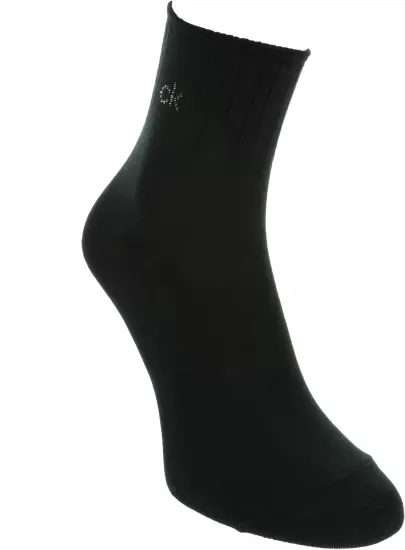 Skarpetki Damskie CALVIN KLEIN CK Anklet 1P Crystal Logo Allison 100001886
