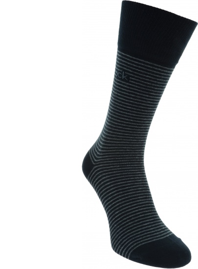 Granatowe Skarpetki Męskie CALVIN KLEIN CK Men Crew 2P 100001891 002
