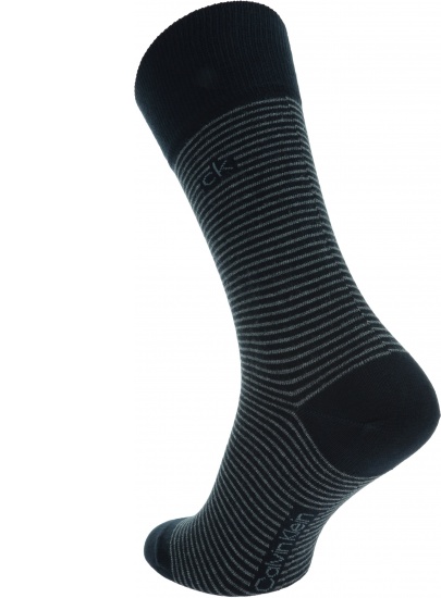 Granatowe Skarpetki Męskie CALVIN KLEIN CK Men Crew 2P 100001891 002