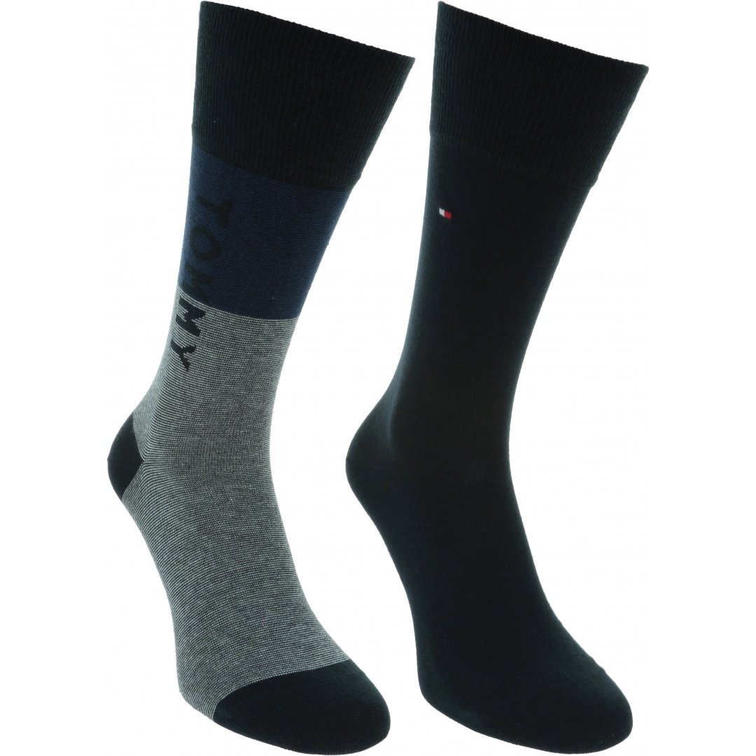 Skarpetki Męskie TOMMY HILFIGER 100001202 001 (2-PAK)