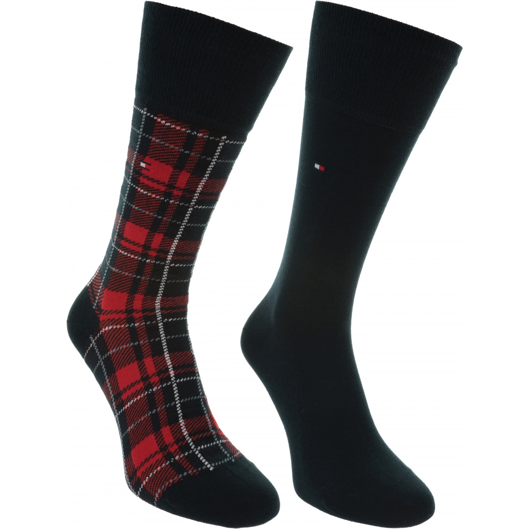 Skarpetki Męskie TOMMY HILFIGER 100001204 001 (2-PAK)