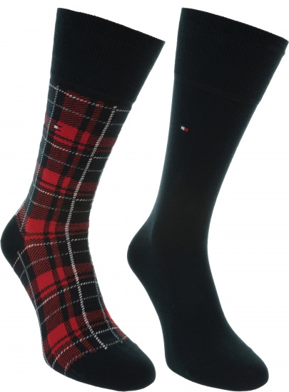 Skarpetki Męskie TOMMY HILFIGER 100001204 001 (2-PAK)