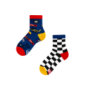 Kolorowe Skarpetki Dziecięce MANY MORNINGS Formula Racing Kids