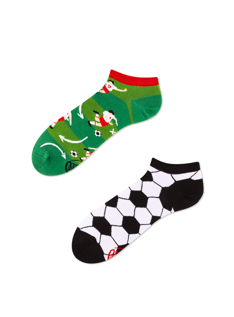 Kolorowe Skarpetki Stopki MANY MORNINGS Football Fan Low