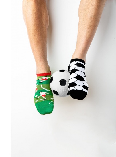 Kolorowe Skarpetki Stopki MANY MORNINGS Football Fan Low