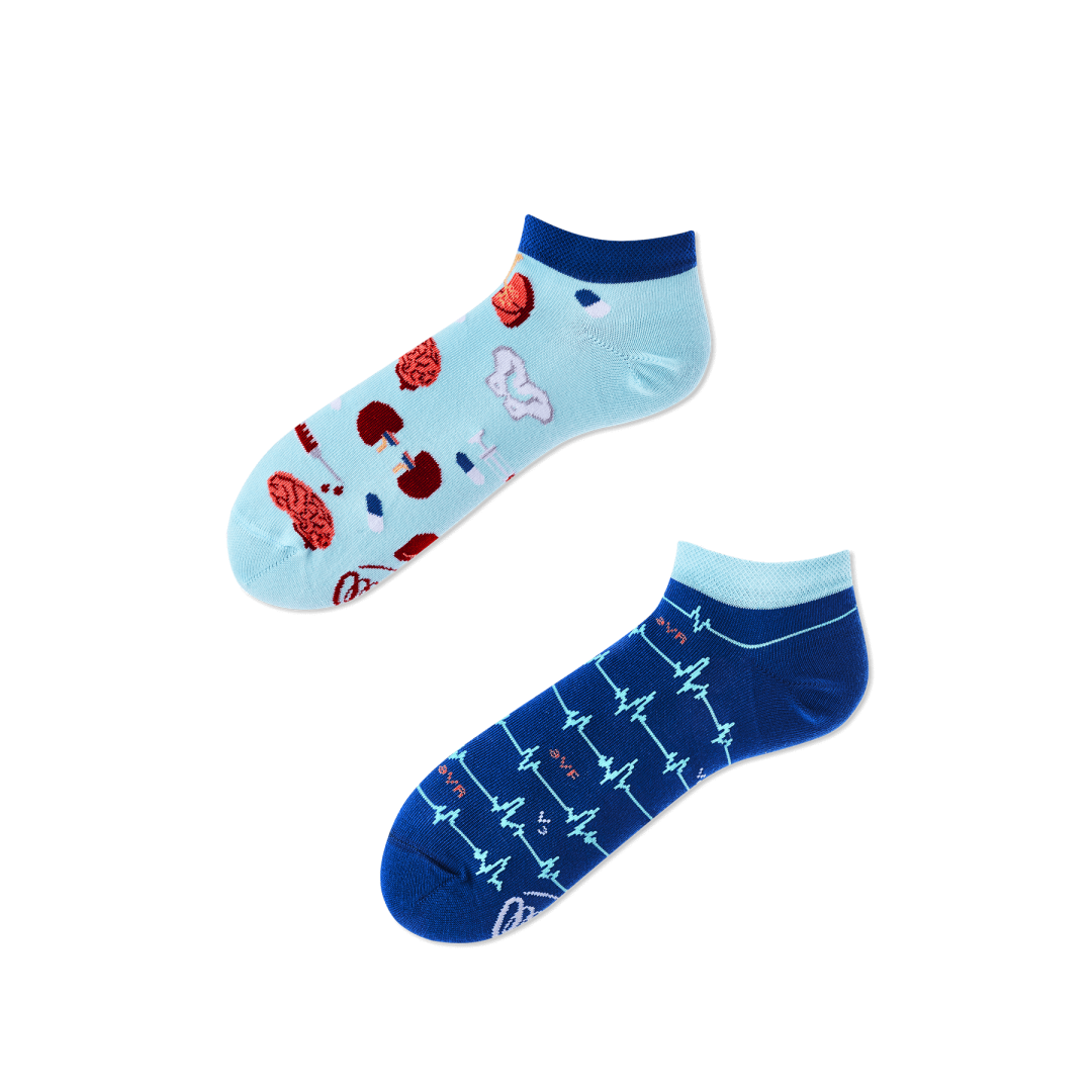 Kolorowe Skarpetki Stopki MANY MORNINGS Dr Sock Low