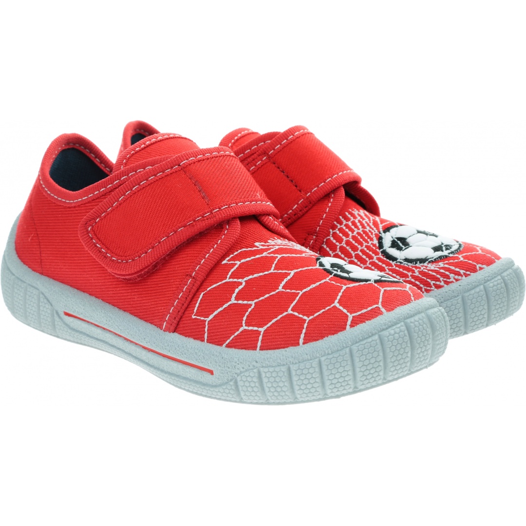 Czerwone Kapcie z Piłką SUPERFIT 1-000273-5000