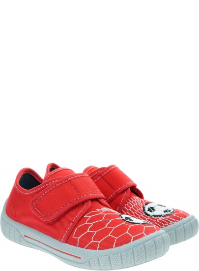 Czerwone Kapcie z Piłką SUPERFIT 1-000273-5000