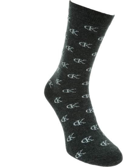 Zestaw Skarpetki Damskie CALVIN KLEIN CK Woman Crew 4P 100002187 001