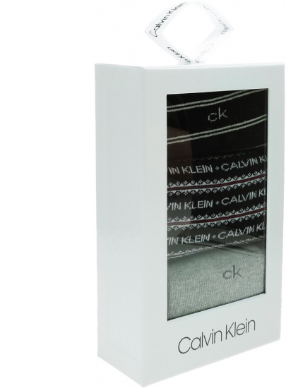Zestaw Skarpetki Damskie CALVIN KLEIN CK Woman Crew 3P 100002177 003