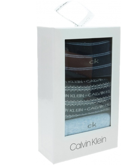 Zestaw Skarpetki Damskie CALVIN KLEIN CK Woman Crew 3P 100002177 002