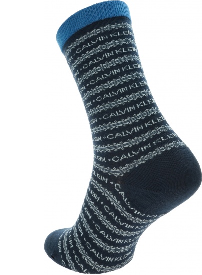 Zestaw Skarpetki Damskie CALVIN KLEIN CK Woman Crew 3P 100002177 002