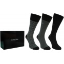 Zestaw Skarpetki Męskie CALVIN KLEIN CK Men Crew 3P 100002161 001