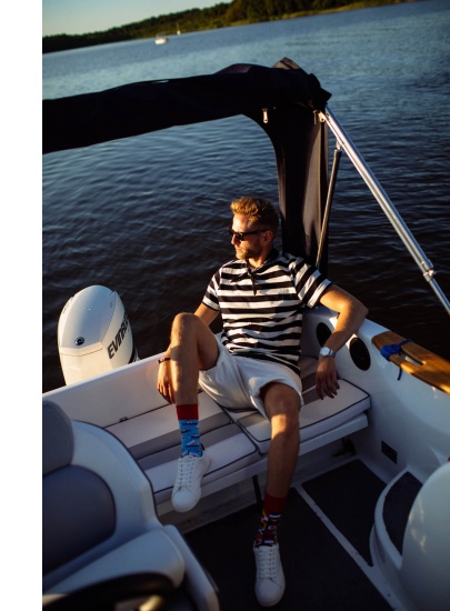 Kolorowe Skarpetki MANY MORNINGS Yacht Club