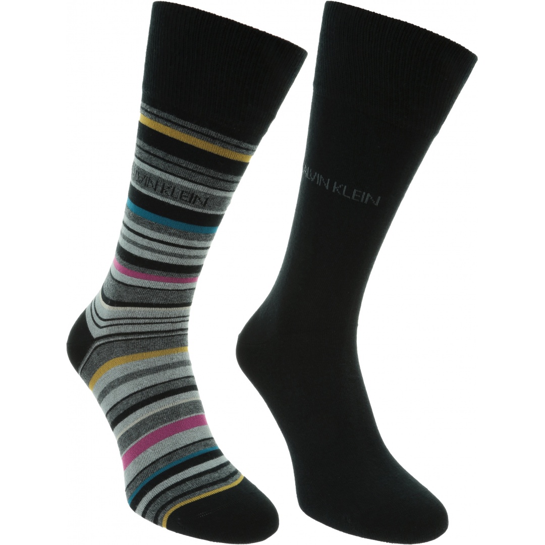 Skarpetki Męskie CALVIN KLEIN CK Men Crew 2P 100002763 001