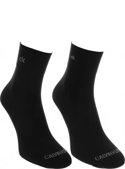 Skarpetki Damskie CALVIN KLEIN CK Woman Crew 2P 100002184 001
