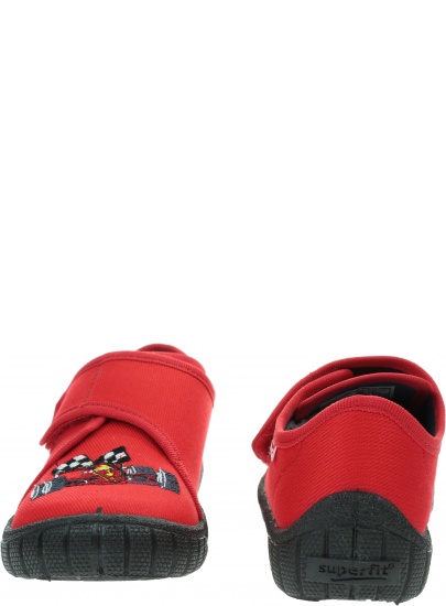 Czerwone Kapcie z Wyścigówką SUPERFIT Bill 0-800271-7000