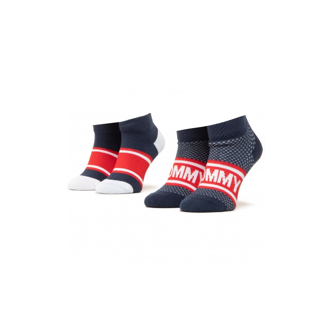 Kolorowe Skarpetki TOMMY HILFIGER 100000812 001 (2-Pak)