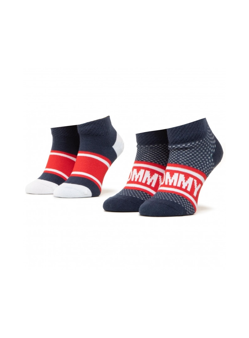 Kolorowe Skarpetki TOMMY HILFIGER 100000812 001 (2-Pak)