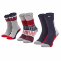 Kolorowe Skarpetki TOMMY HILFIGER 100000813 001 (3-Pak)