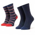 Kolorowe Skarpetki TOMMY HILFIGER 100000814 001 (2-Pak)