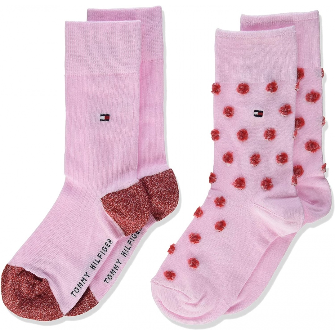 Kolorowe Skarpetki TOMMY HILFIGER 100000815 002 (2-Pak)