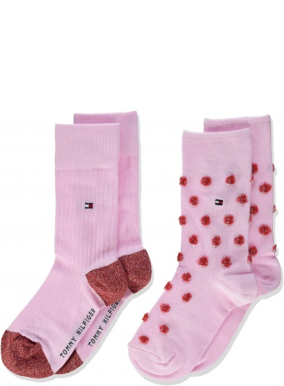 Kolorowe Skarpetki TOMMY HILFIGER 100000815 002 (2-Pak)