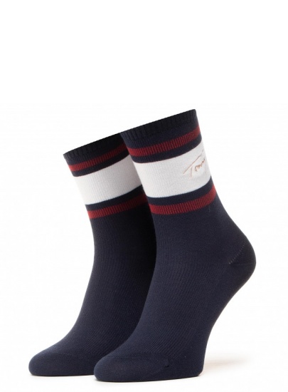 Kolorowe Skarpetki TOMMY HILFIGER 100000856 001 (1-Pak)