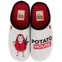 Kapcie z Ziemniakiem House HOT POTATOES By Gioseppo 61063 Grey
