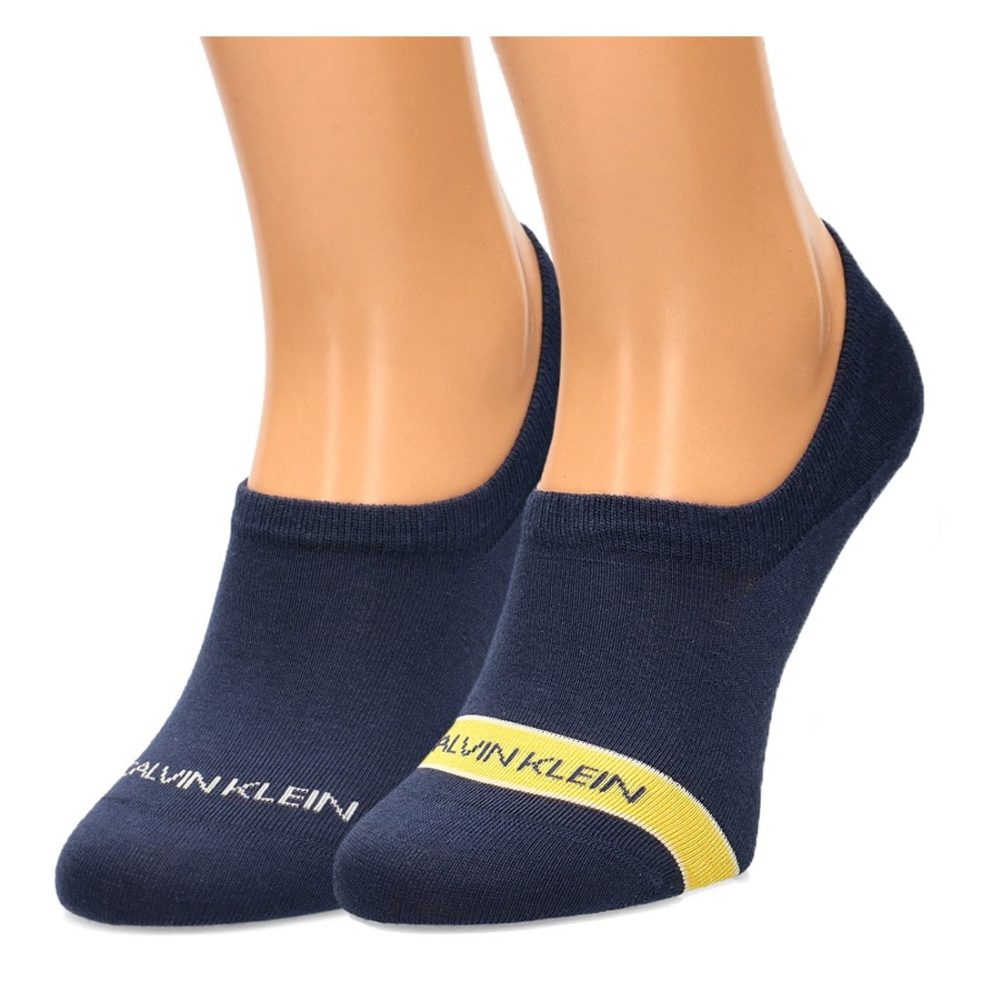 Skarpetki Stopki Micro Damskie CALVIN KLEIN CK Woman Liner 2P 100001898 003