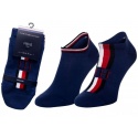 Skarpetki Stopki 2 pary TOMMY HILFIGER 320204001 004 (2-Pak)