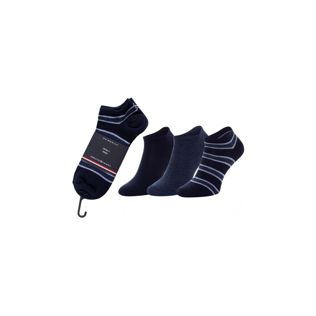 Skarpetki Stopki 3 pary TOMMY HILFIGER 320299001 356 (3-Pak)