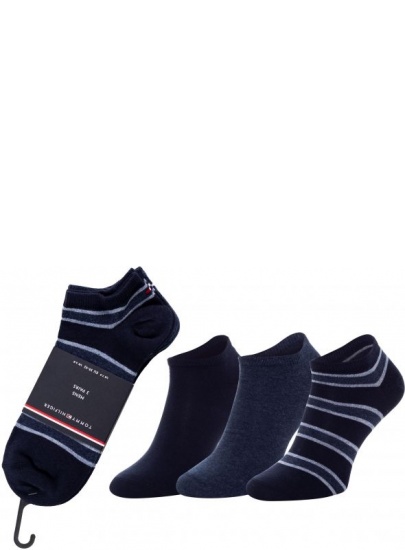 Skarpetki Stopki 3 pary TOMMY HILFIGER 320299001 356 (3-Pak)