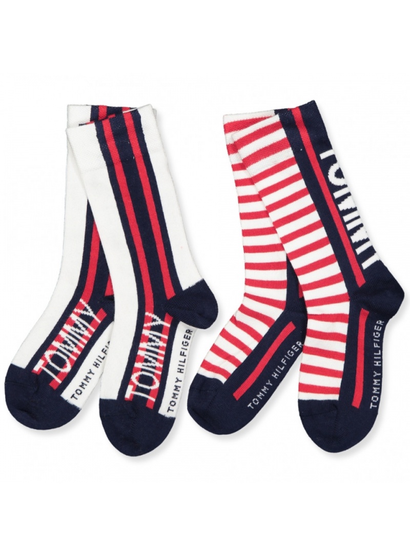Kolorowe Skarpetki TOMMY HILFIGER 320408001 085 (2-Pak)