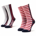 Kolorowe Skarpetki TOMMY HILFIGER 320408001 085 (2-Pak)
