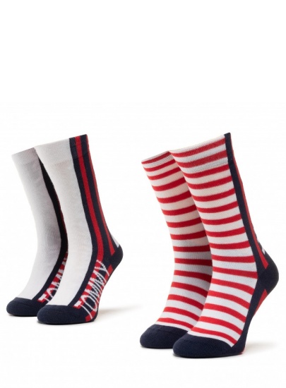 Kolorowe Skarpetki TOMMY HILFIGER 320408001 085 (2-Pak)