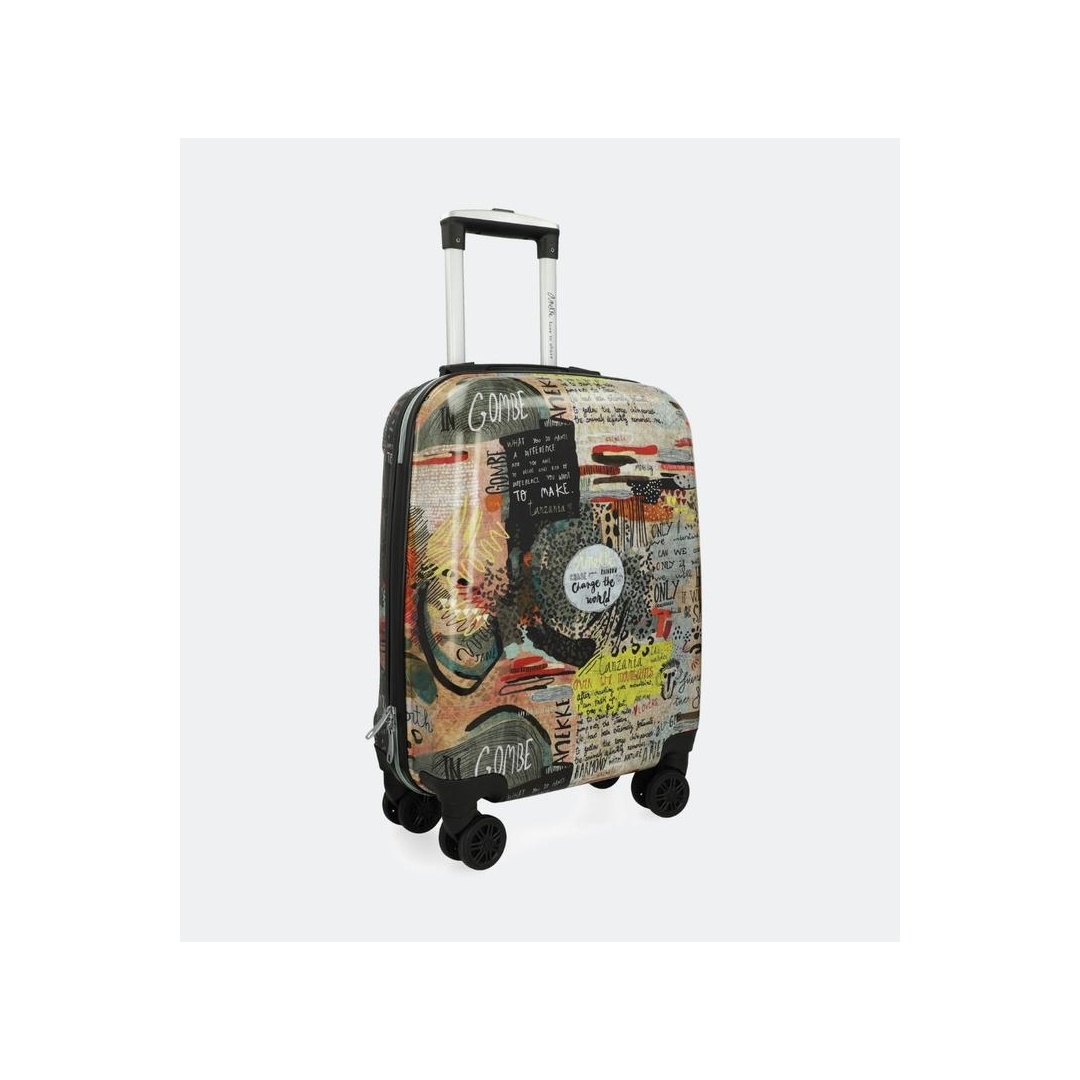 Walizka ANEKKE Trolley Cabina Jungla AN30710 M