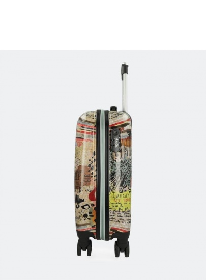 Walizka ANEKKE Trolley Cabina Jungla AN30710 M