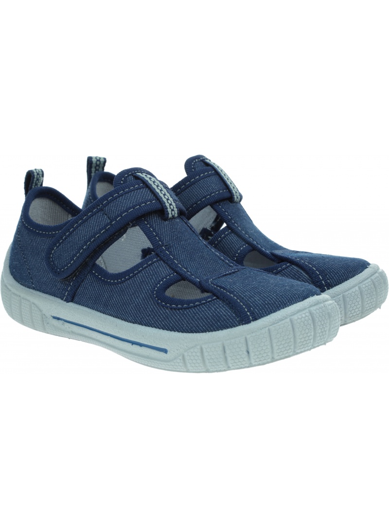 Granatowe Kapcie SUPERFIT 0-600272-8000 Granatowe Kapcie SUPERFIT 0-600272-8000
