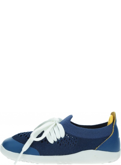 Ultralekkie Buty BOBUX Play Knit Blueberry + Yellow 636406