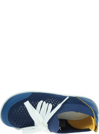 Ultralekkie Buty BOBUX Play Knit Blueberry + Yellow 636406
