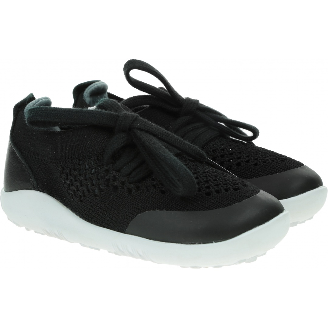 Ultralekkie Buty BOBUX Play Knit Black + Charcoal 732601