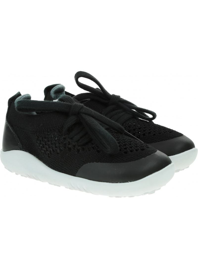 Ultralekkie Buty BOBUX Play Knit Black + Charcoal 732601