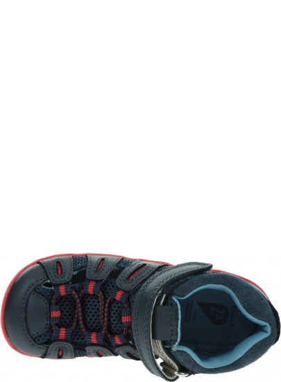 Ultralekkie Sandały BOBUX Summit Navy + Red 637204