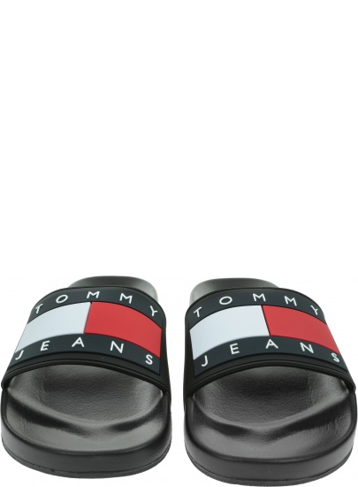 Klapki Męskie TOMMY JEANS Flag Slide EM0EM00689 BDS