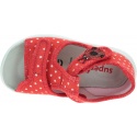 Sandały Kapcie z Biedronką SUPERFIT Polly 1-000293-5000