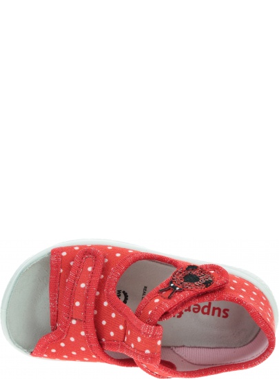 Sandały Kapcie z Biedronką SUPERFIT Polly 1-000293-5000