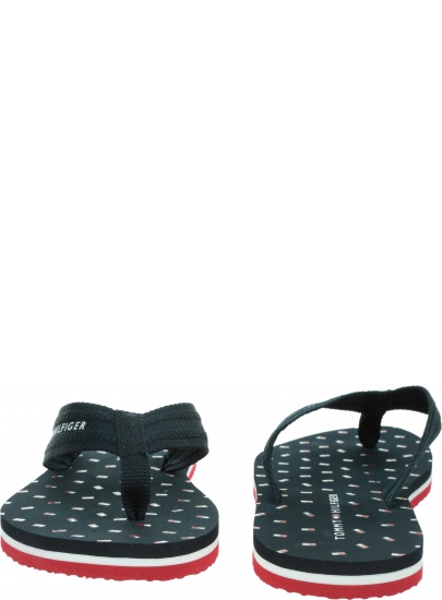 Japonki Damskie TOMMY HILFIGER Th Mini Flags Beach Sandal FW0FW05663 DW5